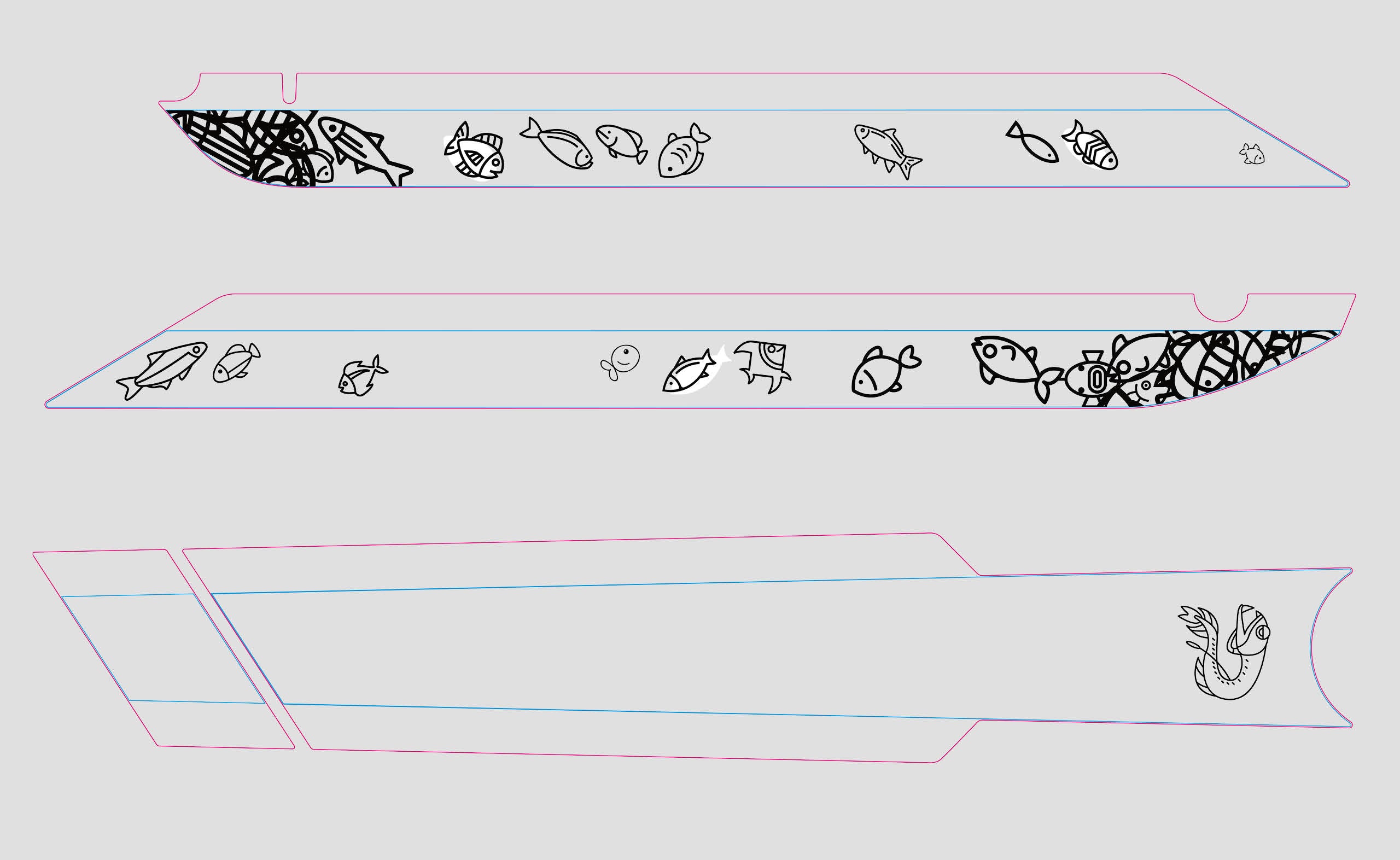 SCOR Spare Parts | 4060 Z Frame Protector by Slicy BLACK